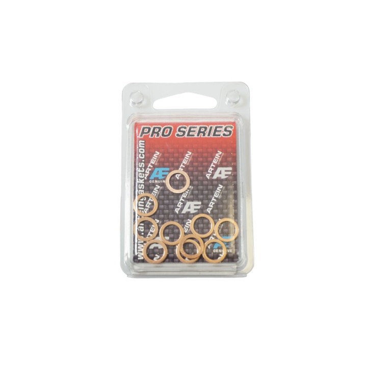 Silnik ARTEIN GASKETS podkładki miedziane kpl. 10 szt. M8 (8 x 12 x 1,00 mm) (podkładka miedziana) copper washers