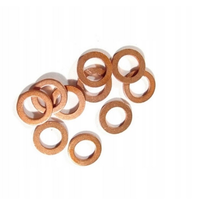Silnik Xradical(ARTEIN GASKETS) podkładki miedziane M6 (6X12X1MM) 10SZT (podkładka miedziana) copper washers