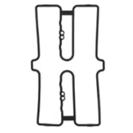 Silnik ATHENA uszczelka pokrywy zaworowej kawasaki gpz 600R '85-90, gpx 600R '88-99, zl 600 '86-97, oem, 110091497