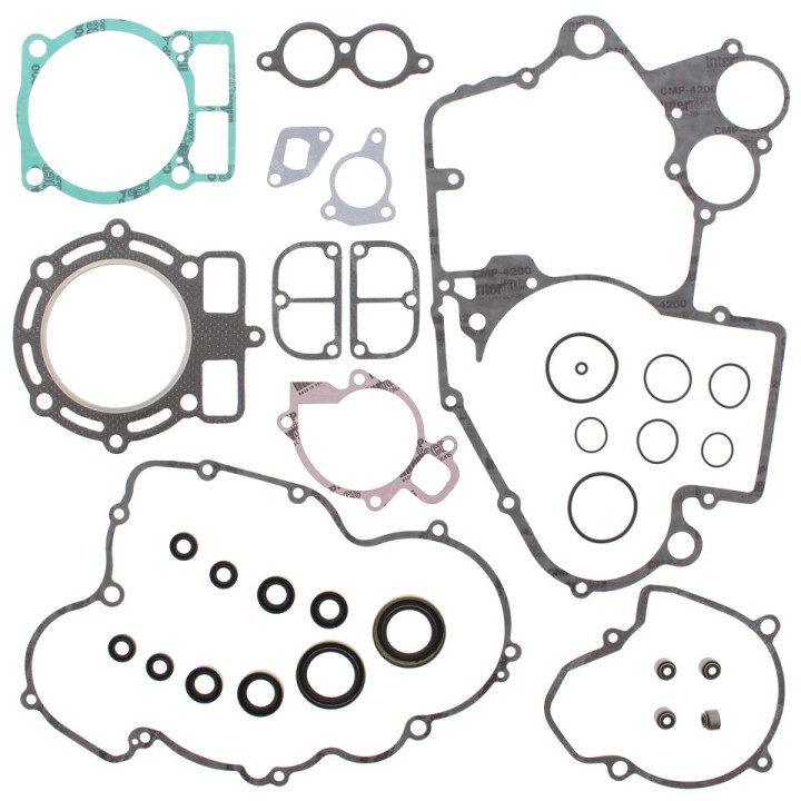WINDEROSA (vertex) komplet uszczelek ktm EXC 400 00-02, EXC 450 03-07, exc-g 400 04-06, sms 450 04, SX 400 98-02 (z uszczelniac…
