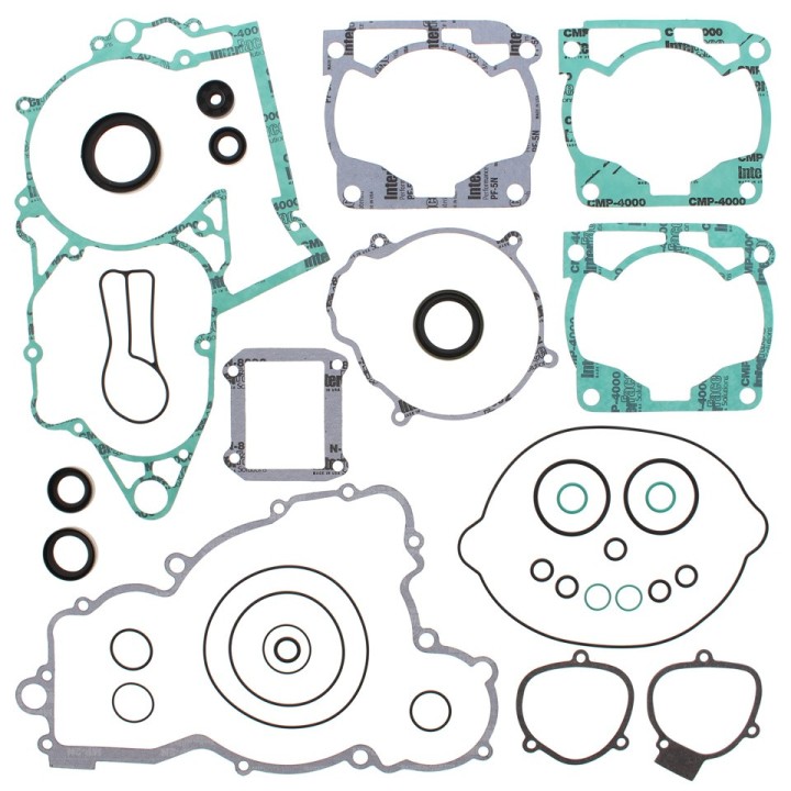 WINDEROSA (vertex) komplet uszczelek z uszczelniaczami silnikowymi husqvarna tc 250 14-16, ktm SX 250 07-16, xc 250 07, xc-w 25…