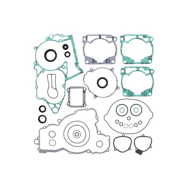 WINDEROSA (vertex) komplet uszczelek z uszczelniaczami silnikowymi husqvarna tc 250 14-16, ktm SX 250 07-16, xc 250 07, xc-w 25…