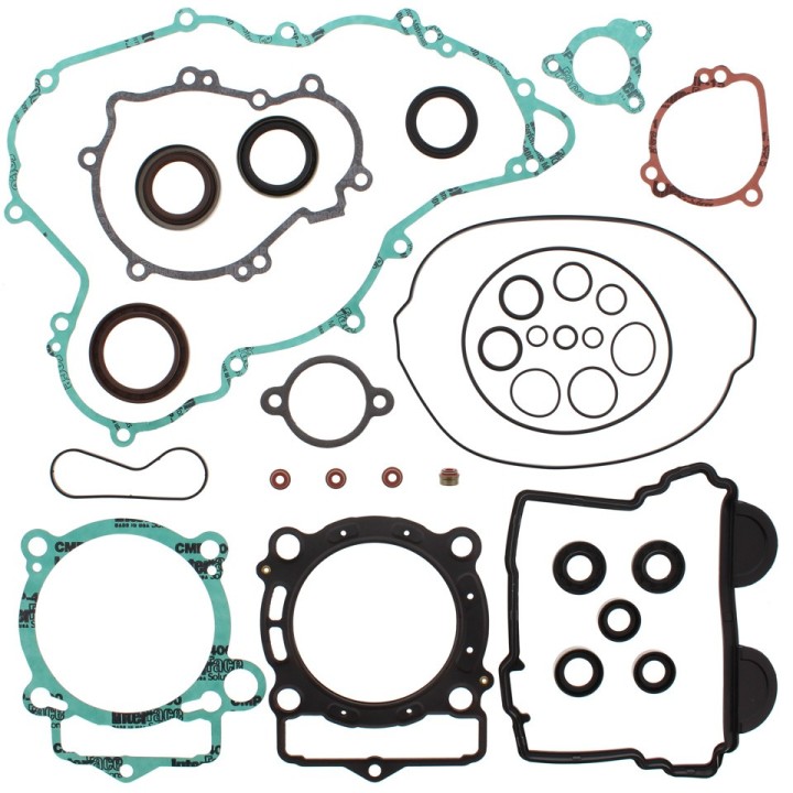 WINDEROSA (vertex) komplet uszczelek ktm exc-f 350 12-16, sx-f 350 11-12, xc-f 350 11-12 (z uszczelniaczami silnikowymi)