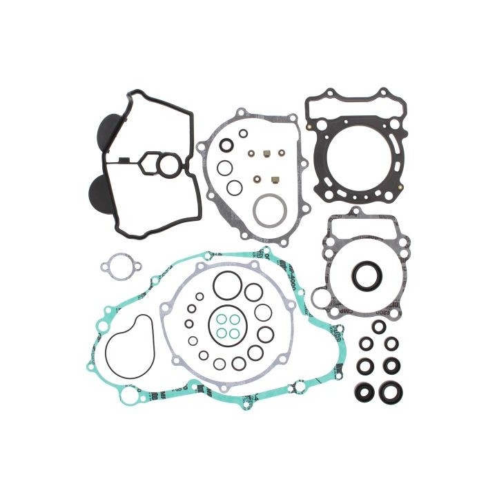 WINDEROSA (vertex) komplet uszczelek yamaha WR250F 01-02, YZ250F 01-13 (z uszczelniaczami silnikowymi) (YZF250, yzf 250)