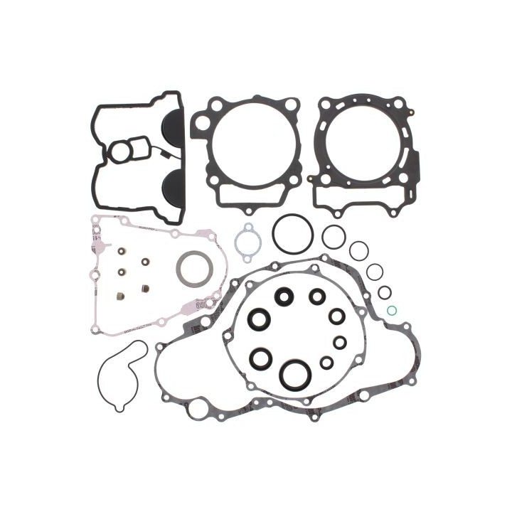 WINDEROSA (vertex) komplet uszczelek yamaha WR450F 07-15, YZ450F 06-09 (z uszczelniaczami silnikowymi)