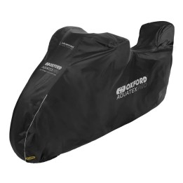 OXFORD AQUATEX PRO POKROWIEC WODOODPORNY NA MOTOCYKL Z MIEJSCEM NA KUFER CENTRALNY
