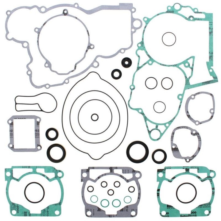 WINDEROSA (vertex) komplet uszczelek z uszczelniaczami silnikowymi husaberg TE250'11-'14 husqvarna TE250'14-'16 ktm EXC250'05 S…