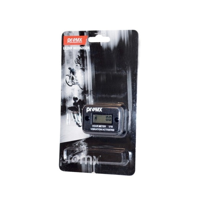 PROMX LICZNIK MOTOGODZIN WIBRACYJNY WODOODPORNY PR03 (EL)