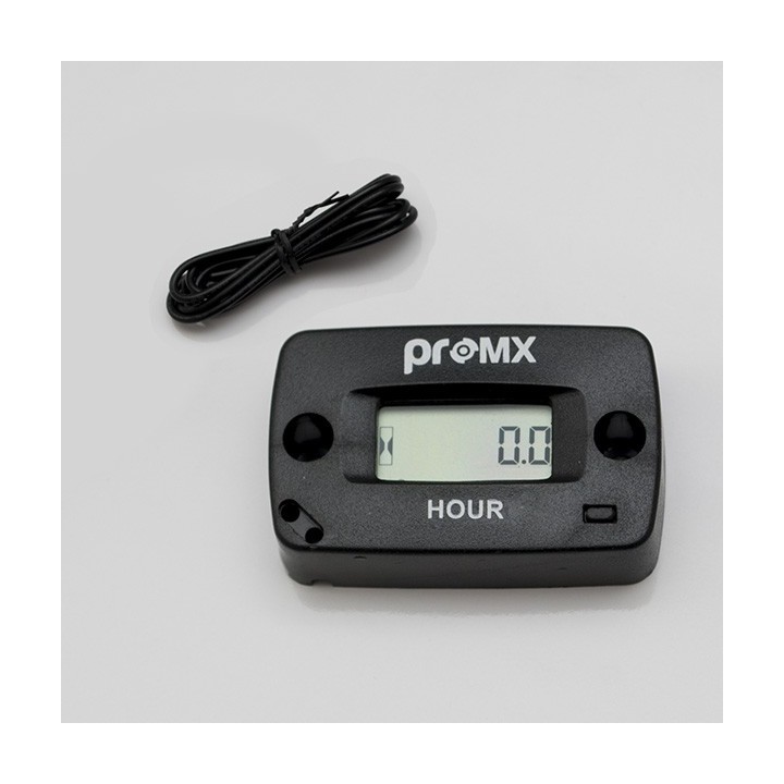 PROMX LICZNIK MOTOGODZIN INDUKCYJNY RESETOWALNY WODOODPORNY PR08 (EL)