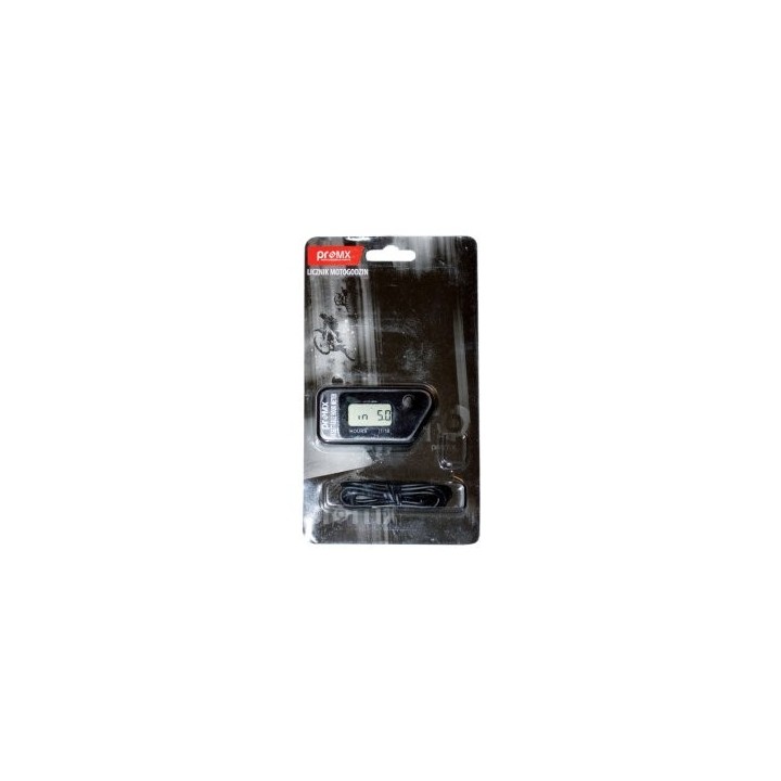 PROMX LICZNIK MOTOGODZIN INDUKCYJNY RESETOWALNY WODOODPORNY PR05 (EL)