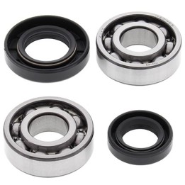 Silnik ALL BALLS ŁOŻYSKA WAŁU KORBOWEGO Z USZCZELNIACZAMI Kawasaki KDX50 03-06, KFX50 03-06, Suzuki JR50 78-06, LT-50 84-87, LT…
