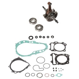 HOT RODS zestaw naprawczy dołu silnika arctic cat 400 dvx '04-'08, kawasaki kfx 400 '03-'06, suzuki lt-z 400 '03-'08 (wał korbo…