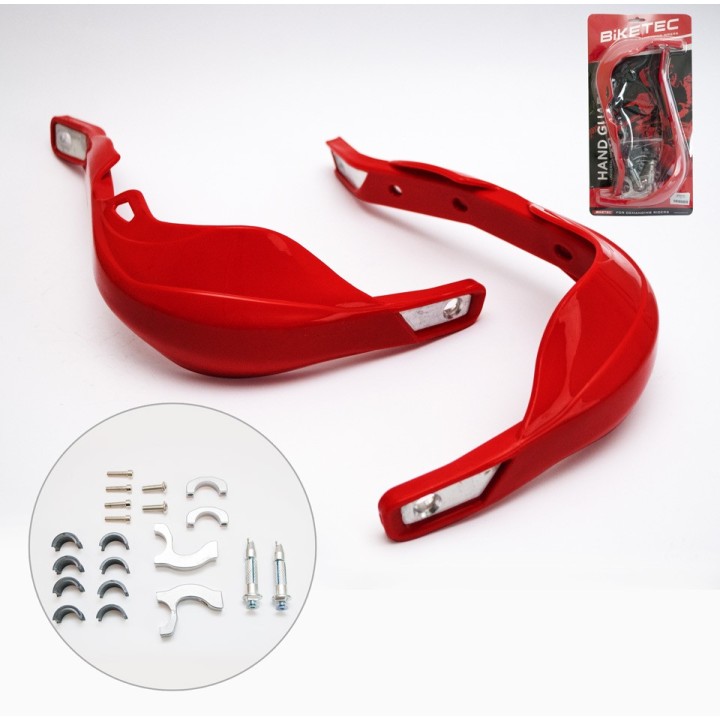 BIKETEC PARTS osłony rąk (handbary) alu