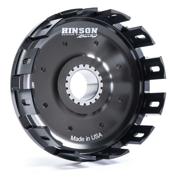 Silnik HINSON kosz sprzęgłowy zewnętrzny yamaha yz 125 '05-'26; yz 125X '20-'26 (billetproof clutch basket) (zawiera koło zębat…