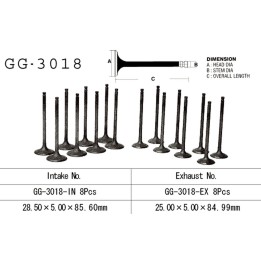 VESRAH zawór wydechowy suzuki gsf 1200 bandit '97-02' gsxr 1100 '86-90' gsx 1100 f/g '88-93' (oem: 12912-06B00) (1SZT.) (made i…