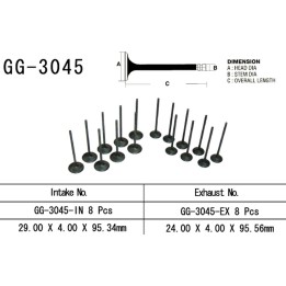 VESRAH zawór wydechowy suzuki gsxr 750 '00-03, gsxr 1000 '01-04' (oem: 12912-35F00) (1SZT.) (made in japan)