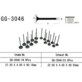 VESRAH zawór ssący suzuki gsxr 600 '01-03' (oem: 12911-39F00) (1SZT.) (made in japan)