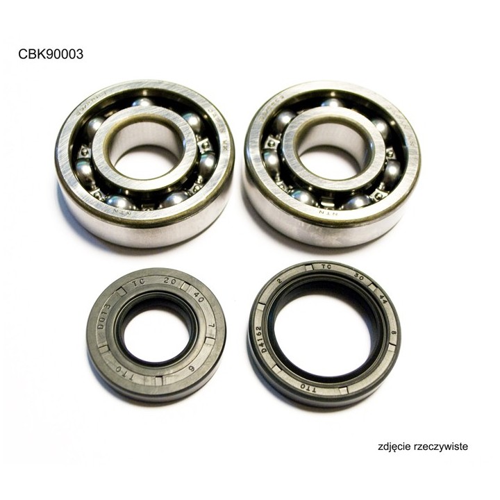 BEARING WORX łożyska wału korbowego z uszczelniaczami yamaha yz 125 01-04 (ntn) (made in japan) (24-1025)