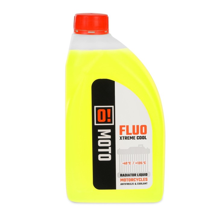 Omoto płyn do chłodnic 1L o! fluo xtreme cool +135 gotowy do użycia (o!moto) (OLE-001) (-40 do +135)