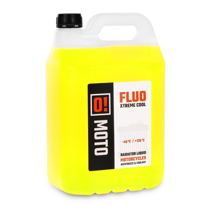 Omoto płyn do chłodnic 5L o! fluo xtreme cool +135 gotowy do użycia (o!moto) (OLE-002) (-40 do +135)