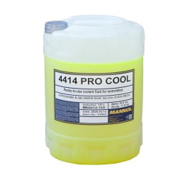 MANNOL płyn do chłodnic pro cool 10L motocyklowy (-40ST.C/+135ST.C) gotowy do użycia (75)