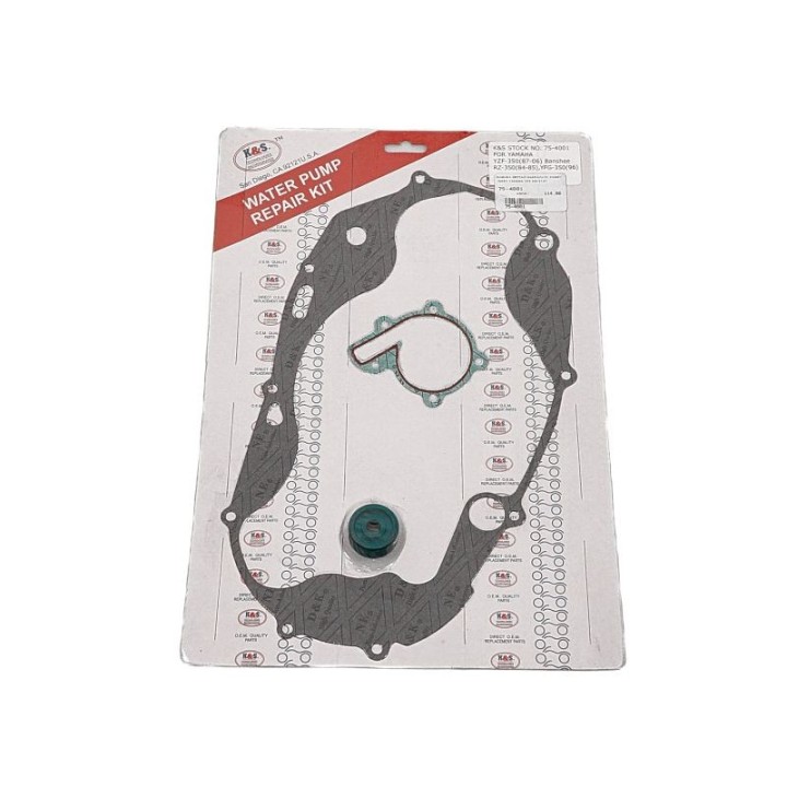 NAMURA K and s zestaw naprawczy pompy wody yamaha yfz 350 87-07