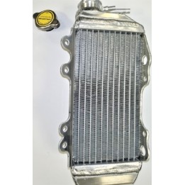 WYPRZEDAŻOWE MARKI Fluidyne chłodnica kawasaki KX250F '06-'08 wzmocniona prawa(z korkiem)