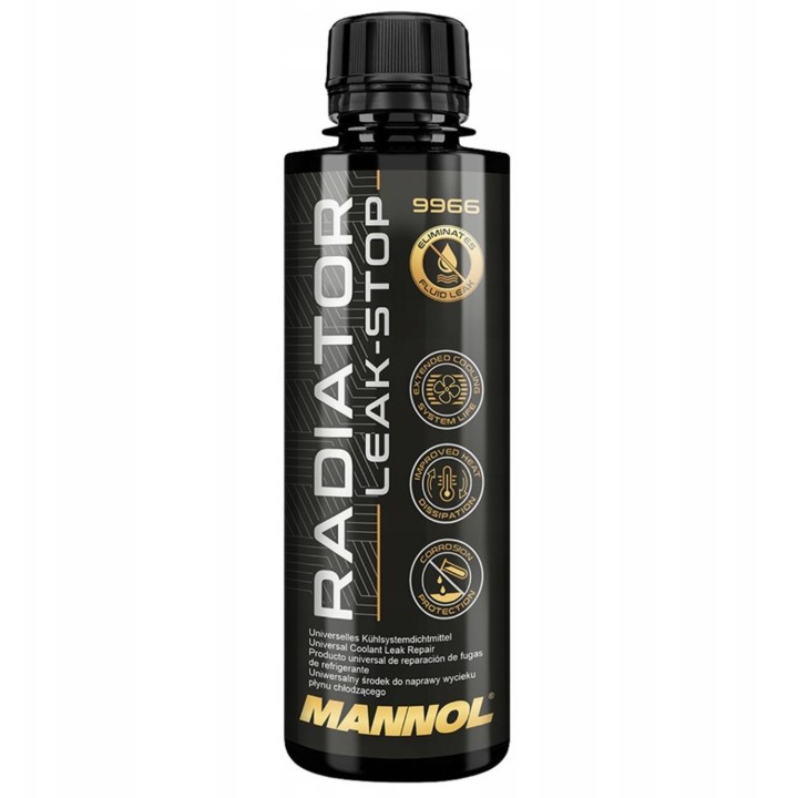 MANNOL radiator leak stop 250 ml (uszczelnia układ chłodzenia) (9966) (9875) (24)