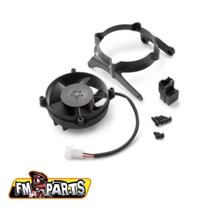 FM-PARTS zestaw wentylatora chłodnicy kompletny pasuje do ktm / husqvarna '18-'23