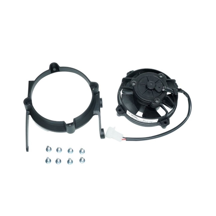 FM-PARTS zestaw wentylatora chłodnicy kompletny pasuje do ktm 250/300/450 tbi '24-'26; husqvarna '24-'26; gas gas '24-'26