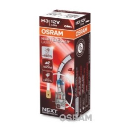OSRAM żarówka H3 12V 55W, PK22S nightbreakerlaser - 1 sztuka