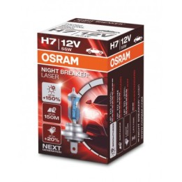 OSRAM żarówka H4 12V 60/55W P43t night breaker® laser (+150%) 1 sztuka
