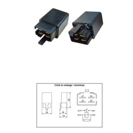DZE przekaźnik rozrusznika aprilia; bmw; derbi; honda; kymco; moto guzzi (oem AP8212469; AP8224462; 61137707940; 38501-GN2-014;…