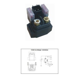 DZE przekaźnik rozrusznika yamaha ymf 450 kodiak '18-'20; yxe 700 wolverine '16-'20; yxr 700 viking '14-'20; yxr 700 rhino '08-…