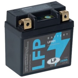 LANDPORT akumulator litowo-jonowy LIFEPO4 LFP01 (ml LFP01) (92X52X90) 12,8V 2AH (25WH) - odpowiednik oem ktm, husqvarna (waga 5…