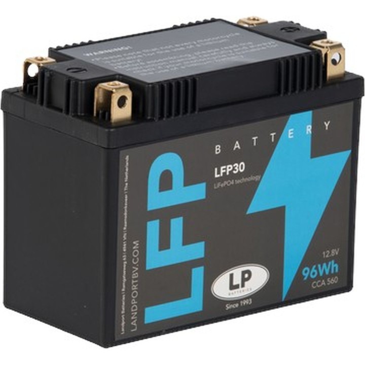 LANDPORT akumulator litowo-jonowy LIFEPO4 LFP30 (ml LFP30) (165X86X130) 12,8V 8AH (96 wh) (waga 1500G) (6)