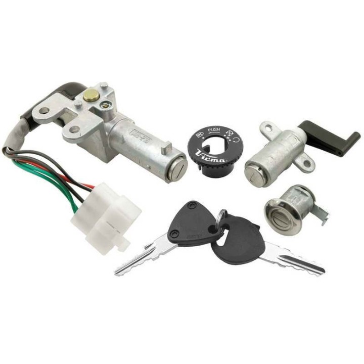 V parts (VICMA) stacyjka (zawiera komplet zamków) kymco people 50/125 1999-2012 (10891)