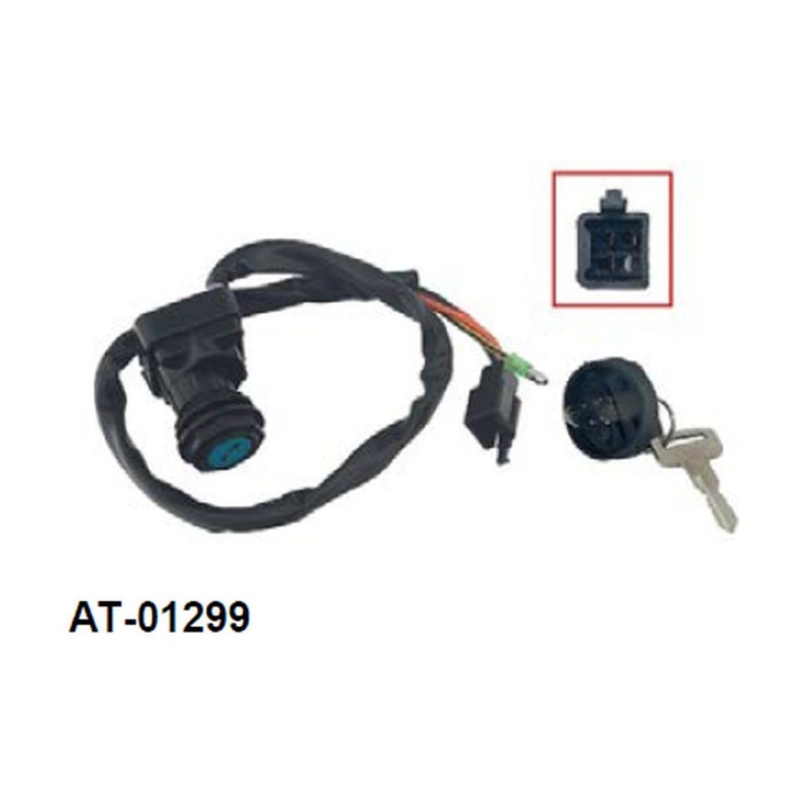 BRONCO stacyjka suzuki lt-z 50 '06-'19, lt 80 quadsport '87-'06 (oem: 37110-40B00/37110-40B01)