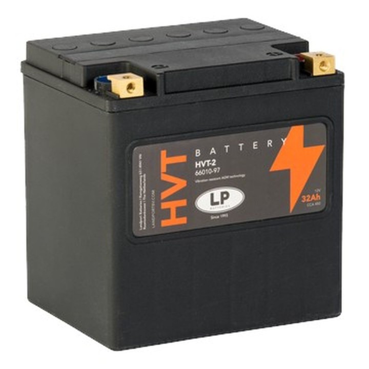 LANDPORT akumulator HVT-2 (mh HVT-2) 12V 32AH 169X131X175 heavy v-twin bezobsługowy - zalany (zwiększony prąd rozruchowy 400A)…