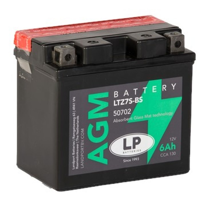 LANDPORT akumulator YTZ7S-BS (ma LTZ7S-BS) (ma LTZ7S-BS) 12V 6AH 113X70X105 (GTZ7S) bezobsługowy - elektrolit osobno (6) UE2019…
