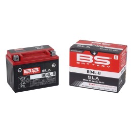 BS BATTERY BS akumulator BB4L-B (fa) (YB4L-B) 12V 4AH 120X70X92 bezobsługowy - zalany (50A) (8)