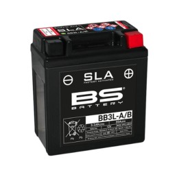 BS BATTERY BS akumulator BB3L-B (fa) (YB3L-B) 12V 3AH 98X56X110 bezobsługowy - zalany (30A) (12)