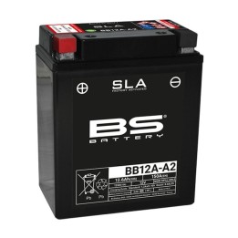BS BATTERY BS akumulator BB12A-A2 (fa) (YB12A-A2) 12V 12AH 134X80X161 bezobsługowy - zalany (150A) (5)