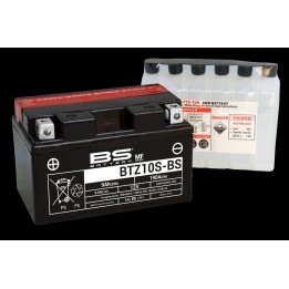 BS BATTERY BS akumulator BTZ10S-BS (YTZ10S, YTZ10S-BS) 12V 8,6AH 150X86X95 bezobsługowy - elektrolit osobno (190A) UE2019/1148…