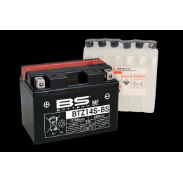 BS BATTERY BS akumulator BTZ14S-BS (YTZ14S, YTZ14S-BS) 12V 11,2AH 150X86X110 bezobsługowy - elektrolit osobno (230A) UE2019/114…