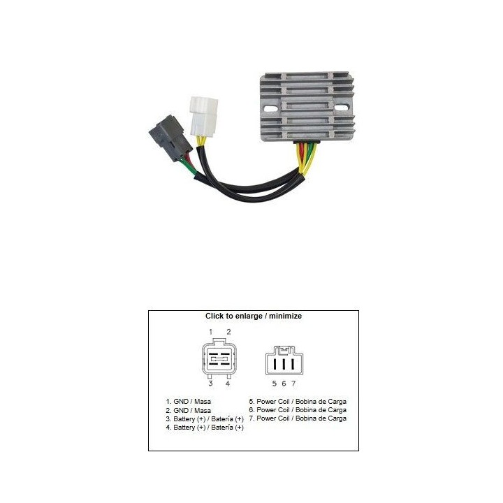 DZE regulator napięcia suzuki an 400 burgman '07-'16 (32800-47H50) (12A)