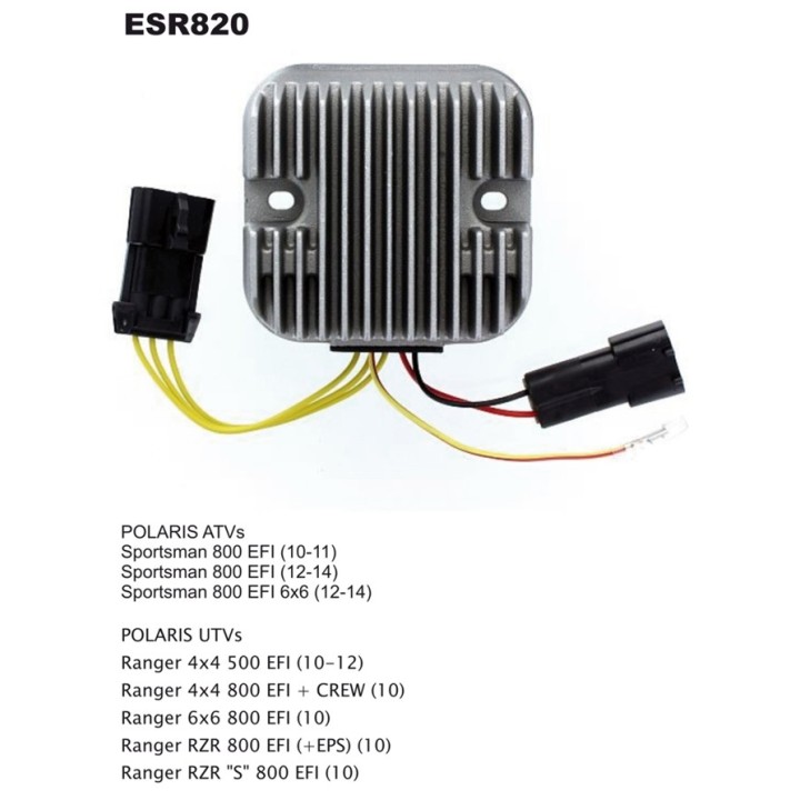 ELECTROSPORT regulator napięcia polaris sportsman 800 efi 10-14, ranger 500/800 efi '10-'14