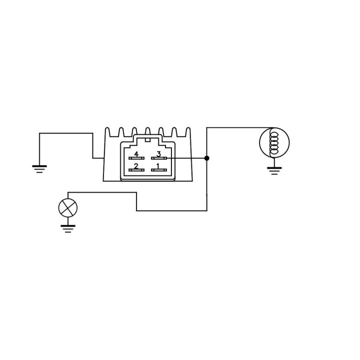 DZE regulator napięcia suzuki dr 250 '90-'93; dr 350 '90-'99; rmx 250 '89-'98 (32500-14D00) 12V/8A