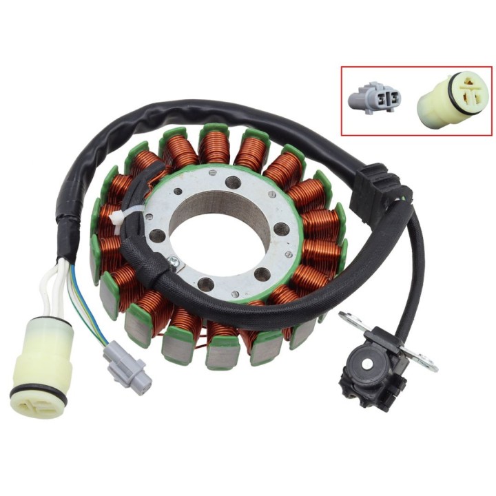BRONCO uzwojenie alternatora stator yamaha yfm 700 r raptor '06-'20 (oem: 1S3-81410-00)