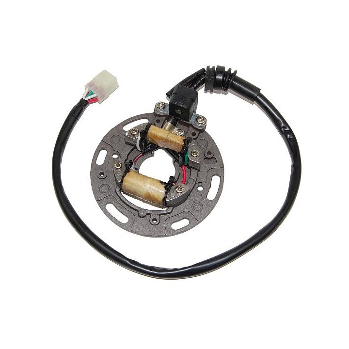 ELECTROSPORT uzwojenie alternatora (stator) kawasaki kx 125 '95-'97 (z płytą i kablami)